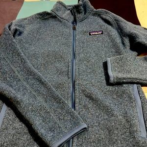 Patagonia Zip Front Sweater Size S
